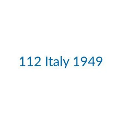 112 Italy 1949 logo
