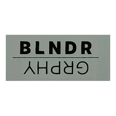 BLNDRGRPHY logo