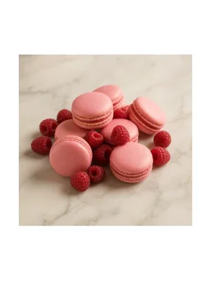 Raspberry Macaron