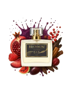518 Pomegranate Noir Eau de Parfum bottle