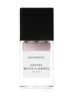 Coffee White Flowers by Bohoboco