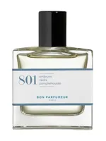 801 sea spray, cedar, grapefruit by Bon Parfumeur
