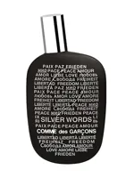 Comme des Garcons 2 Silver Words by Comme des Garçons