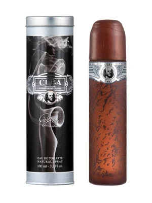 Cuba Grey Eau de Toilette bottle