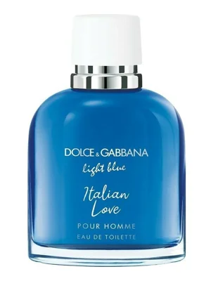 Light Blue pour Homme Italian Love Eau de Toilette bottle