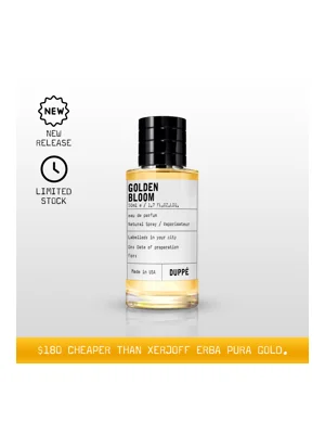 Golden Bloom Eau de Parfum bottle