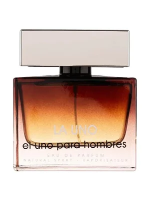 La Uno El Uno Para Hombres Eau de Parfum bottle