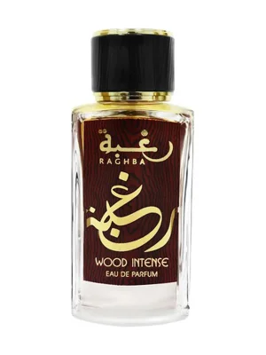 Raghba Wood Intense Eau de Parfum bottle