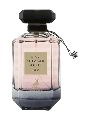 Pink Shimmer Secret Oud Eau de Parfum bottle