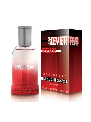 Never Fear For Men Eau de Toilette bottle