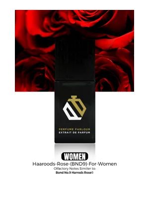 Haaroods Rose For Women Eau de Parfum bottle