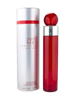 360° Red Eau de Parfum bottle