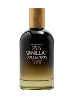 Vanilla Collection 01: Irresistible, Magnetic, Delicious Eau de Parfum bottle