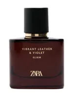Vibrant Leather & Violet Elixir by Zara